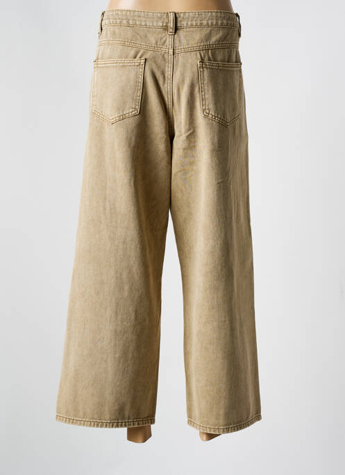 Blugi cu croială largă maro KAFFE femeie