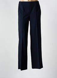 Pantalon drept talie elastică albastru BETTY BARCLAY femme