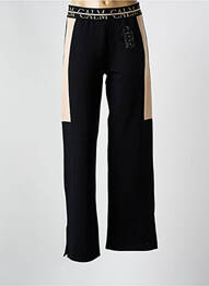 Pantalon drept talie elastică negru BETTY BARCLAY femme