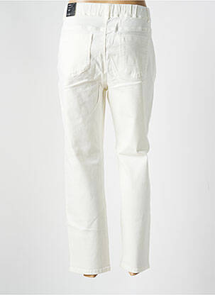 Pantalon slim talie elastică alb CISO femeie