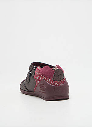 Adidași material neted vârf rotund violet BIOMECANICS fată