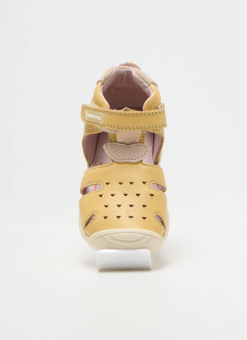 Sandale/Pantofi decupați galben BIOMECANICS fată