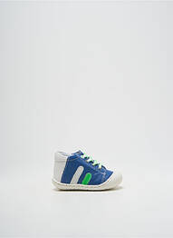 Adidași țesătură satinată vârf rotund albastru BELLAMY garcon