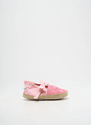 Papuci/Pantofi de casă roz ROBEEZ fată