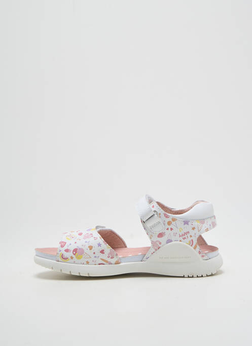 Sandale/Pantofi decupați alb BIOMECANICS fată