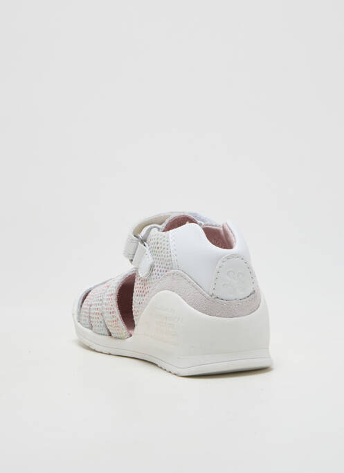 Sandale/Pantofi decupați alb BIOMECANICS fată