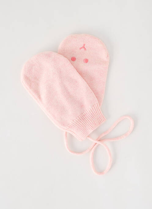 Mănuși roz PETIT BATEAU fată