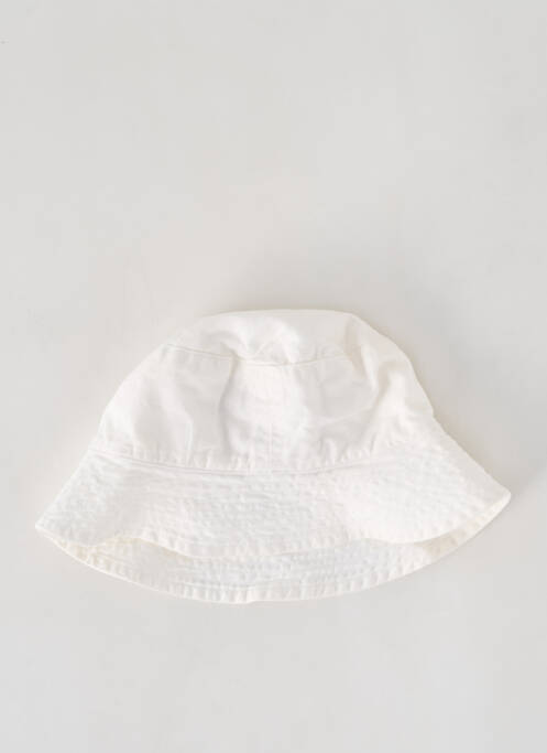 Pălărie alb PETIT BATEAU copil