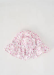 Pălărie imprimeu floral roz BB AND CO fille