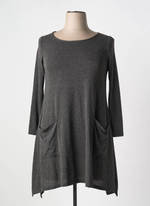 Tunică mâneci lungi gri AN II VITO femeie