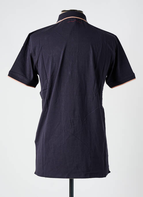 Polo negru TEDDY SMITH bărbat