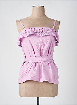 Top violet VILA femeie