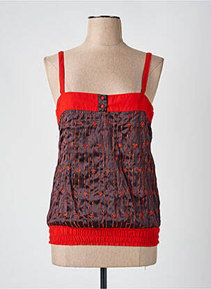 Top roșu VILA femeie