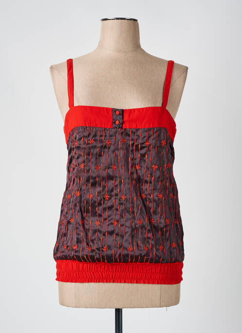 Top roșu VILA femeie