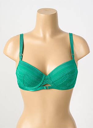 Sutien broderie top sutien modelat verde ESCORT femeie