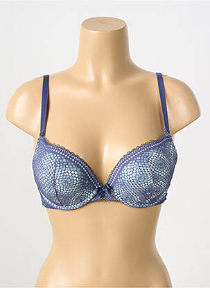 Sutien top sutien push-up top sutien push-up albastru VALEGE femeie