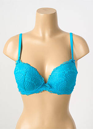 Sutien top sutien push-up top sutien push-up albastru VALEGE femeie