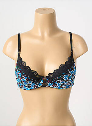 Sutien broderie top sutien modelat negru MORGAN KIRCH femeie