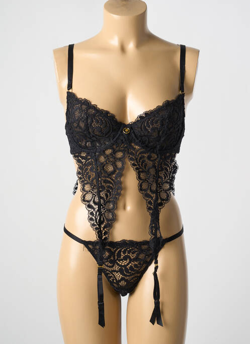 Set lenjerie negru ESCORT femeie