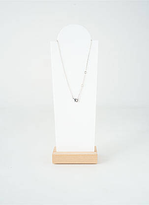 Colier ornament oxid de zirconiu argintiu TATA GISELE femeie