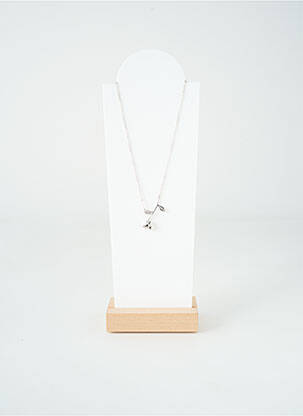 Colier ornament oxid de zirconiu argintiu TATA GISELE femeie