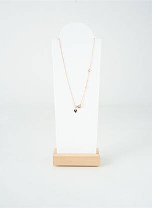 Colier ornament oxid de zirconiu roz TATA GISELE femeie