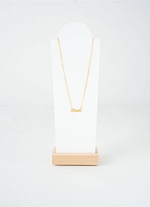 Colier ornament oxid de zirconiu auriu TATA GISELE femeie