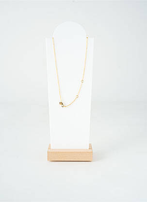 Colier ornament oxid de zirconiu auriu TATA GISELE femeie