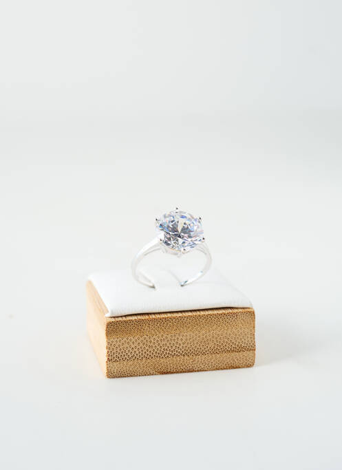 Inel ornament oxid de zirconiu argintiu TATA GISELE femme