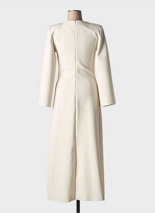 Rochie lungă mâneci lungi mâneci lungi bej BY MALENE BIRGER femeie