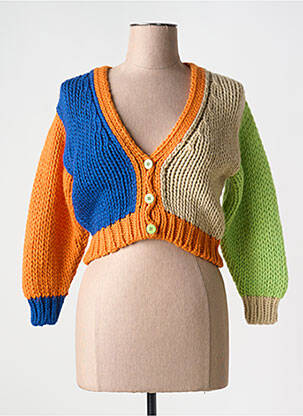 Vestă cu mâneci lungi bej NIU femeie