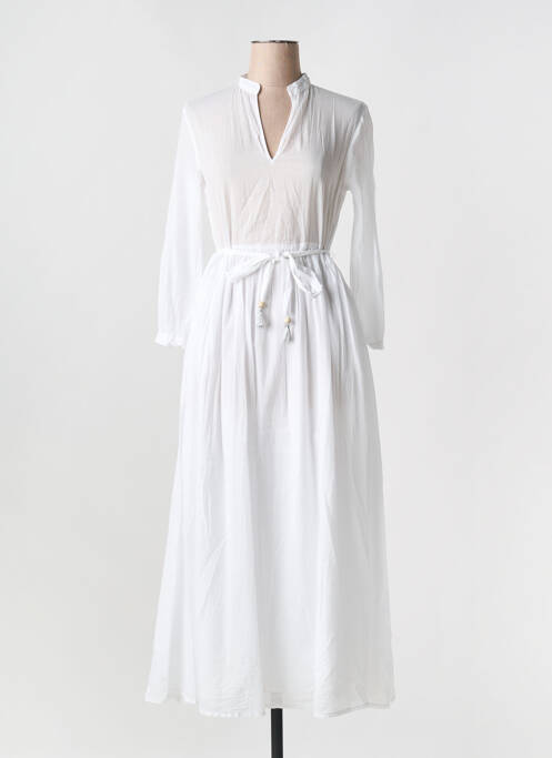 Rochie lungă alb NIU femeie