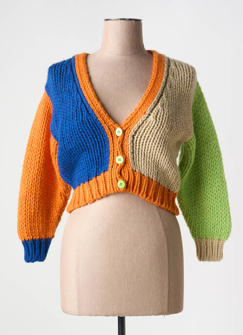 Vestă cu mâneci lungi bej NIU femeie