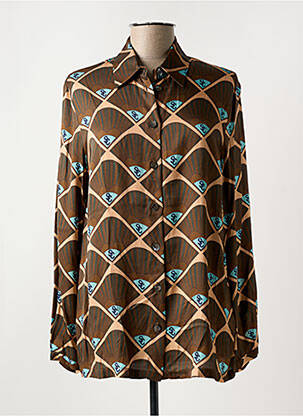 Cămașă maro SEMICOUTURE femeie