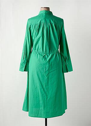 Rochie midi mâneci lungi mâneci lungi verde ATTIC AND BARN femeie