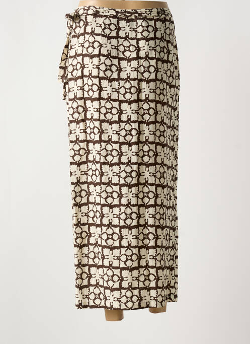 Fustă lungă maro TINSELS femeie