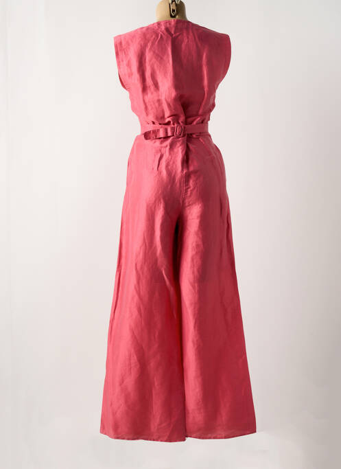 Salopetă-pantalon roz ATTIC AND BARN femeie