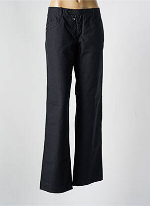 Pantalon evazat negru ROBERTO CAVALLI femeie