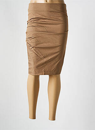 Fustă midi maro GUNEX femeie