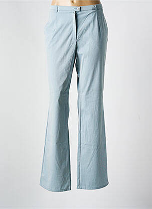 Pantalon drept albastru CHRISTIAN MARRY femeie