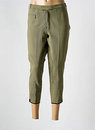 Pantalon 7/8 elasticitate mărime normală verde FEELING femeie