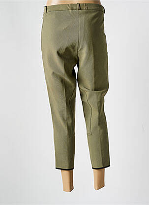 Pantalon 7/8 elasticitate mărime normală verde FEELING femeie