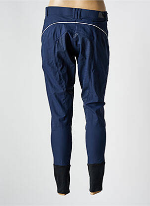 Pantalon slim talie elastică mărime normală albastru BR femeie