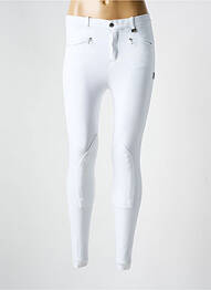 Pantalon slim elasticitate mărime normală alb EQUESTRO bărbat