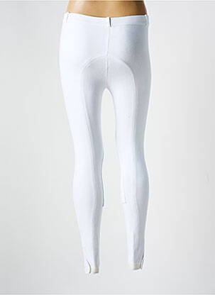 Pantalon slim elasticitate mărime normală alb EQUESTRO bărbat