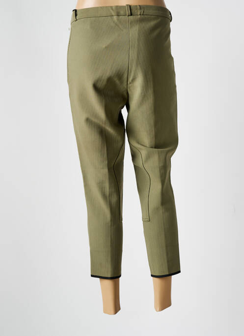Pantalon 7/8 verde FEELING femeie