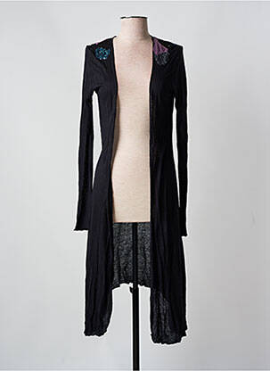 Vestă cu mâneci lungi negru CUSTO femeie