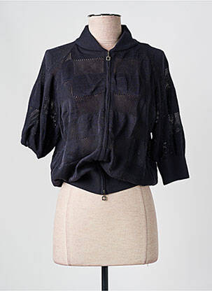 Jachete casual guler rotund albastru SARAH PACINI femeie