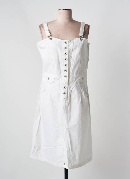 Rochie midi alb GOTHA LOVE femeie