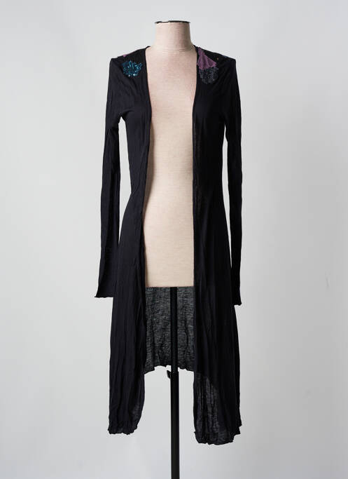 Vestă cu mâneci lungi negru CUSTO femeie